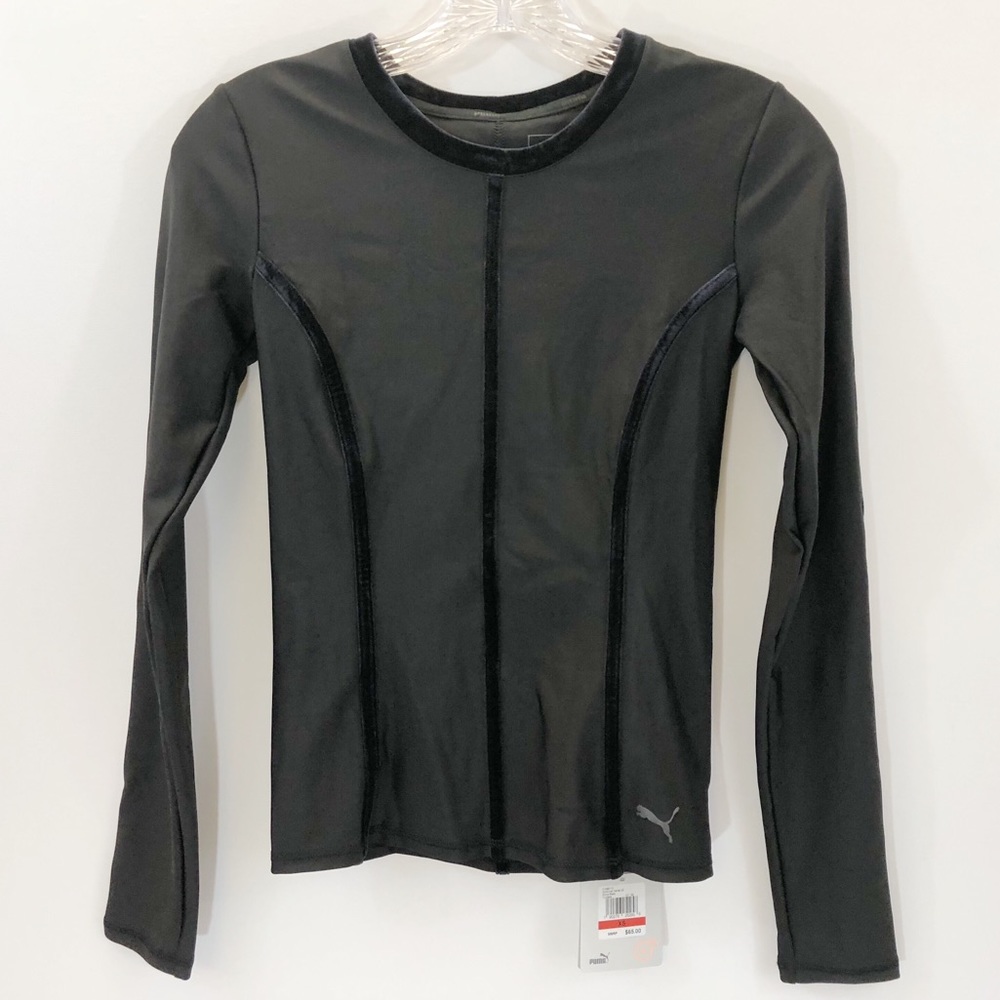 Puma Nocturnal Velvet Training Top || XS || NWT ||